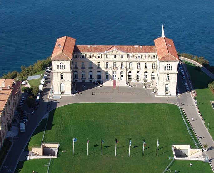 Façade du Palais du Pharo