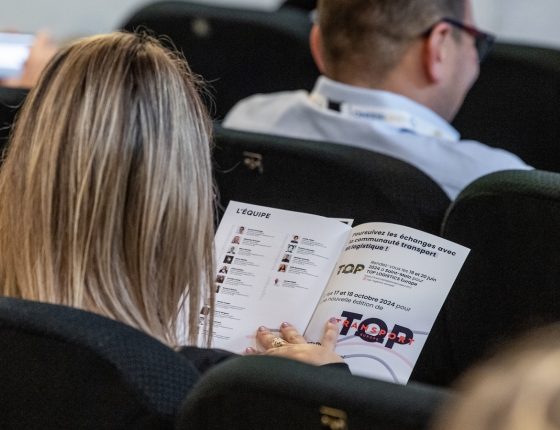 A transport expert reading the Top Transport Europe guide