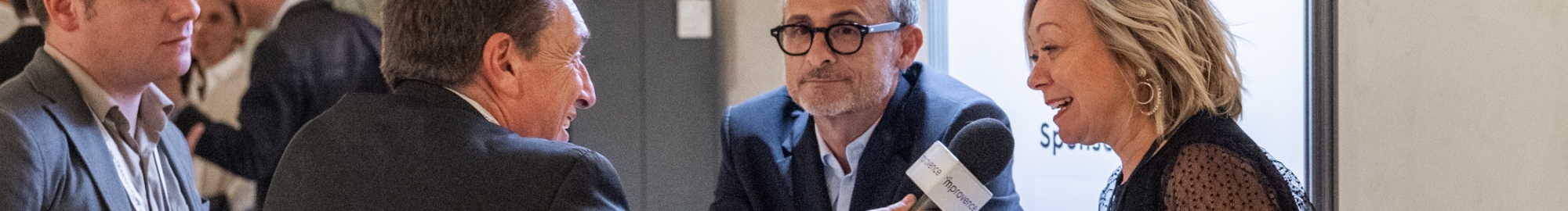 Interview d'invités et de partenaires lors de Top Transport Europe